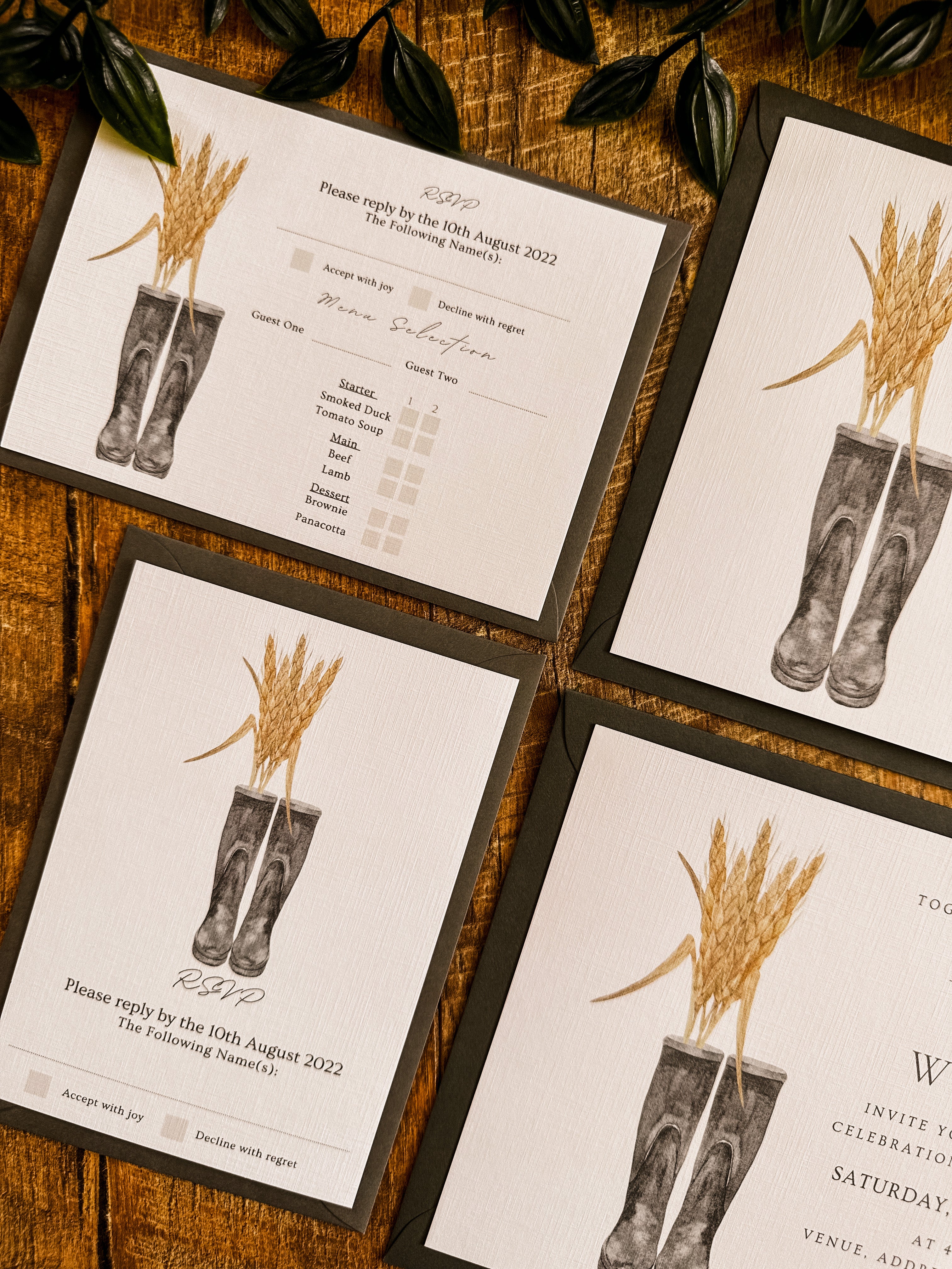 Wheat in Wellies - Full Range