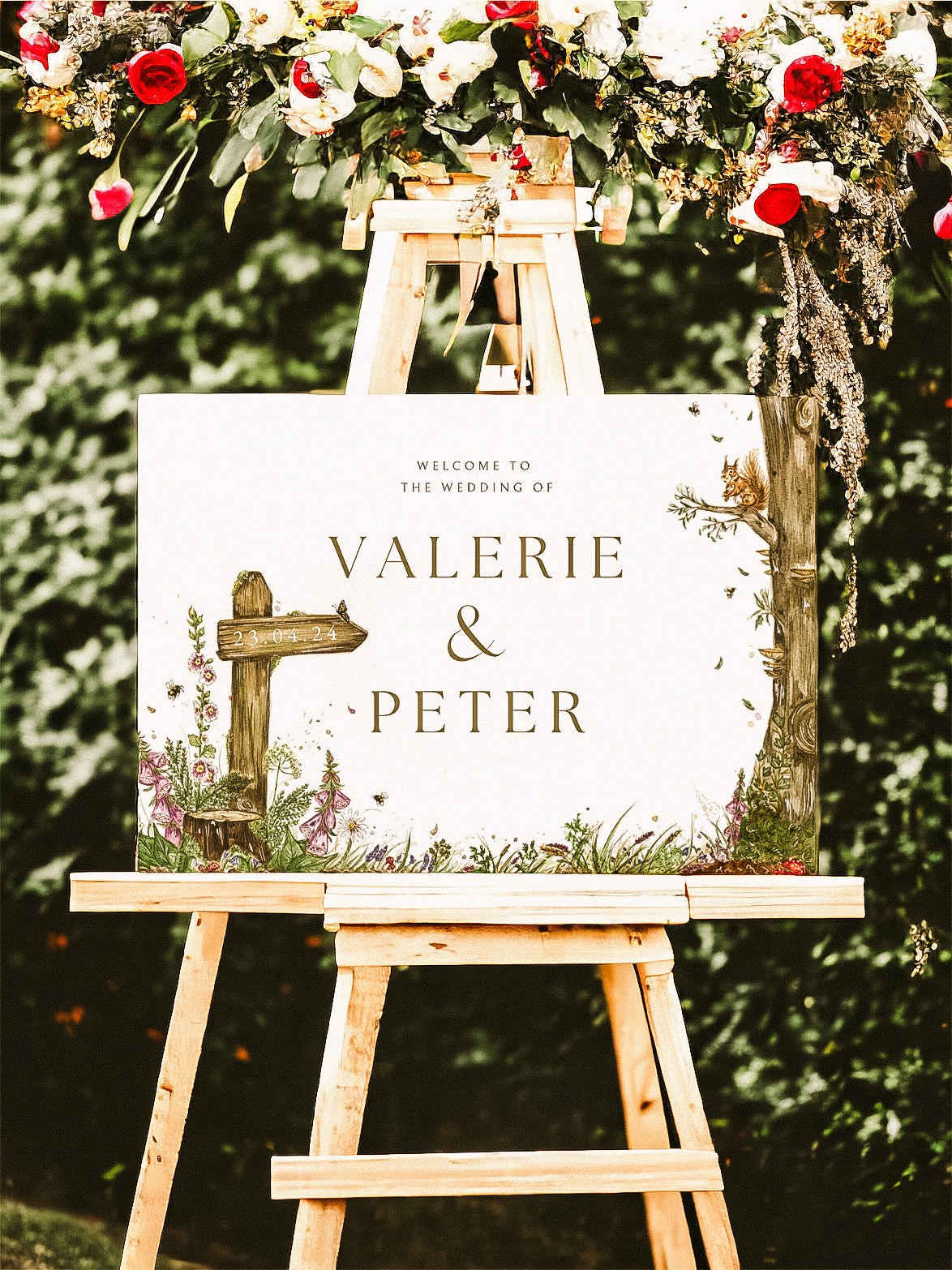 Signpost Welcome Sign