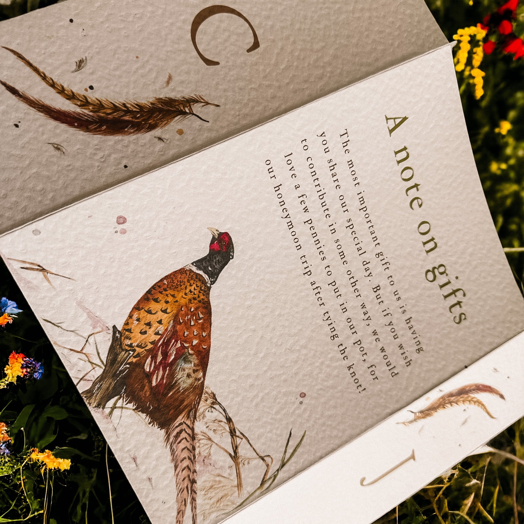 Game Bird/Woodland Gatefold