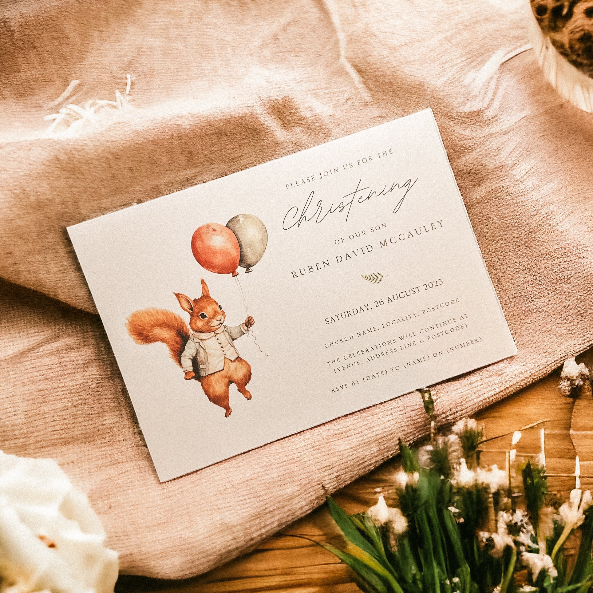 Christening Invitation