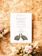 Pair of Guinea Fowl - Full Range