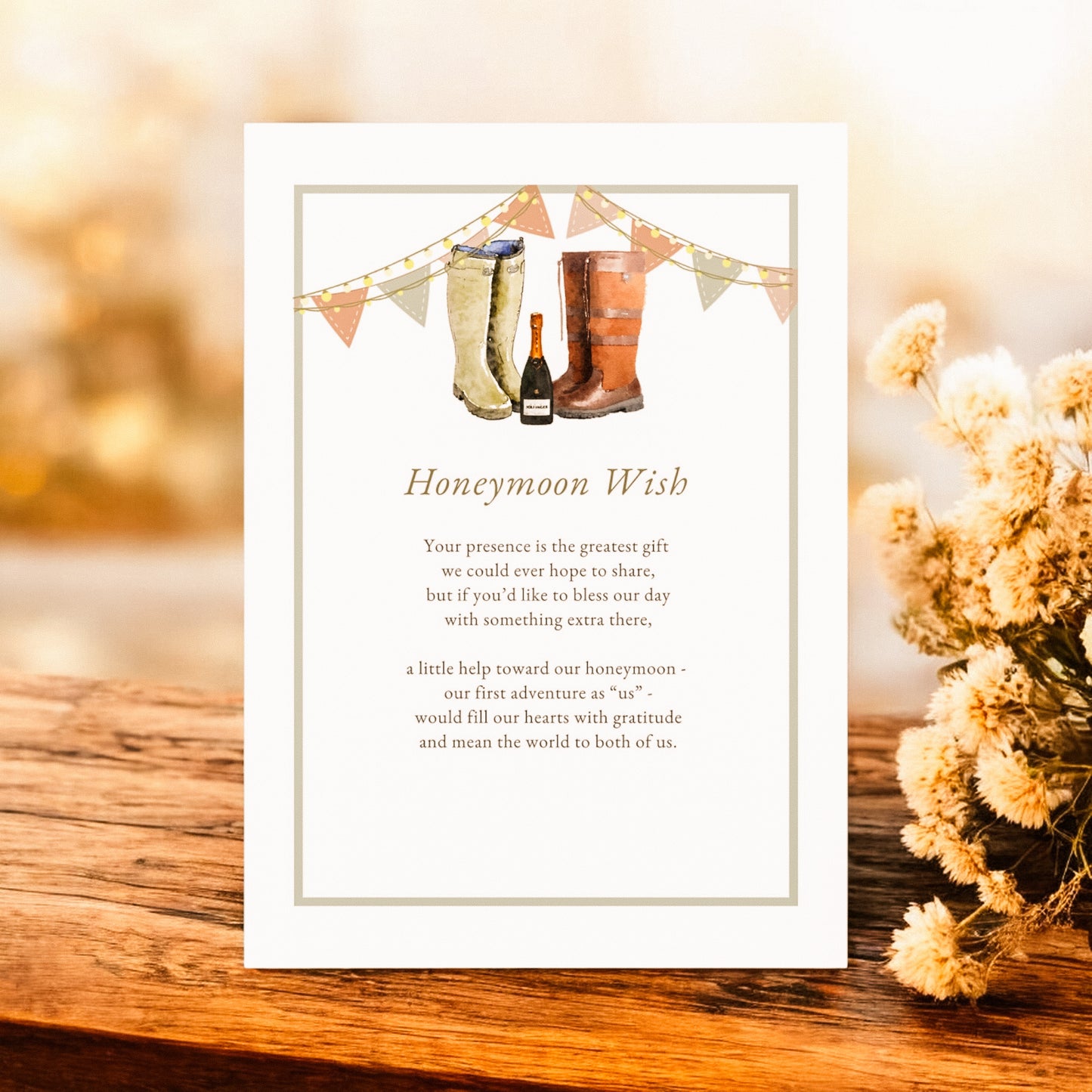 Wellies and Champagne