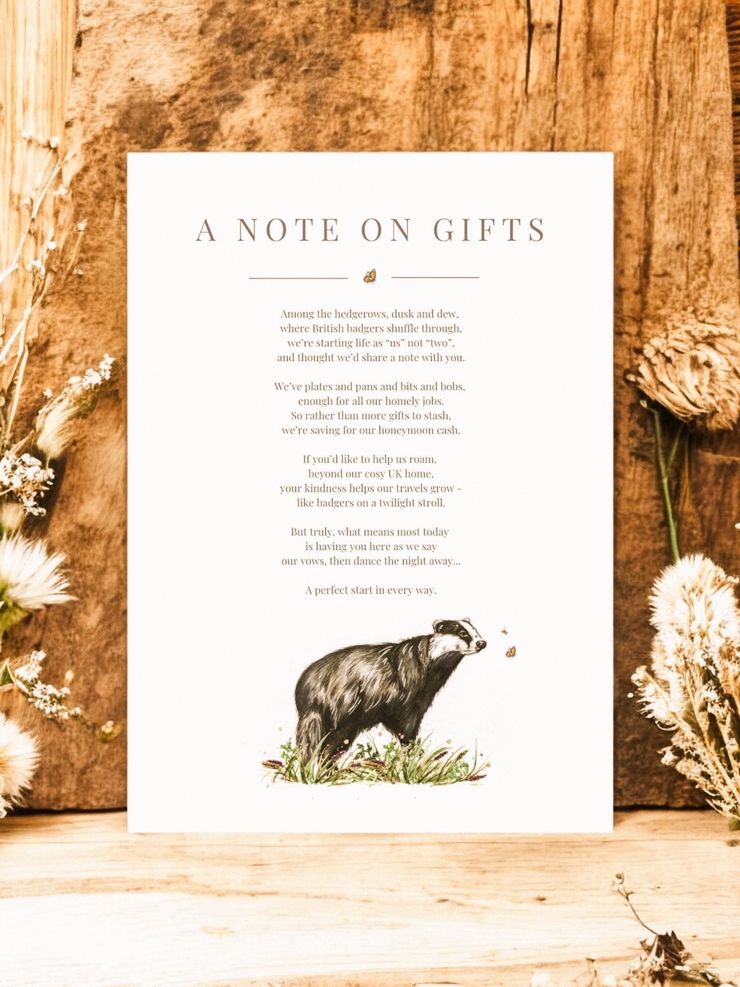 Basil the Badger - Full Range