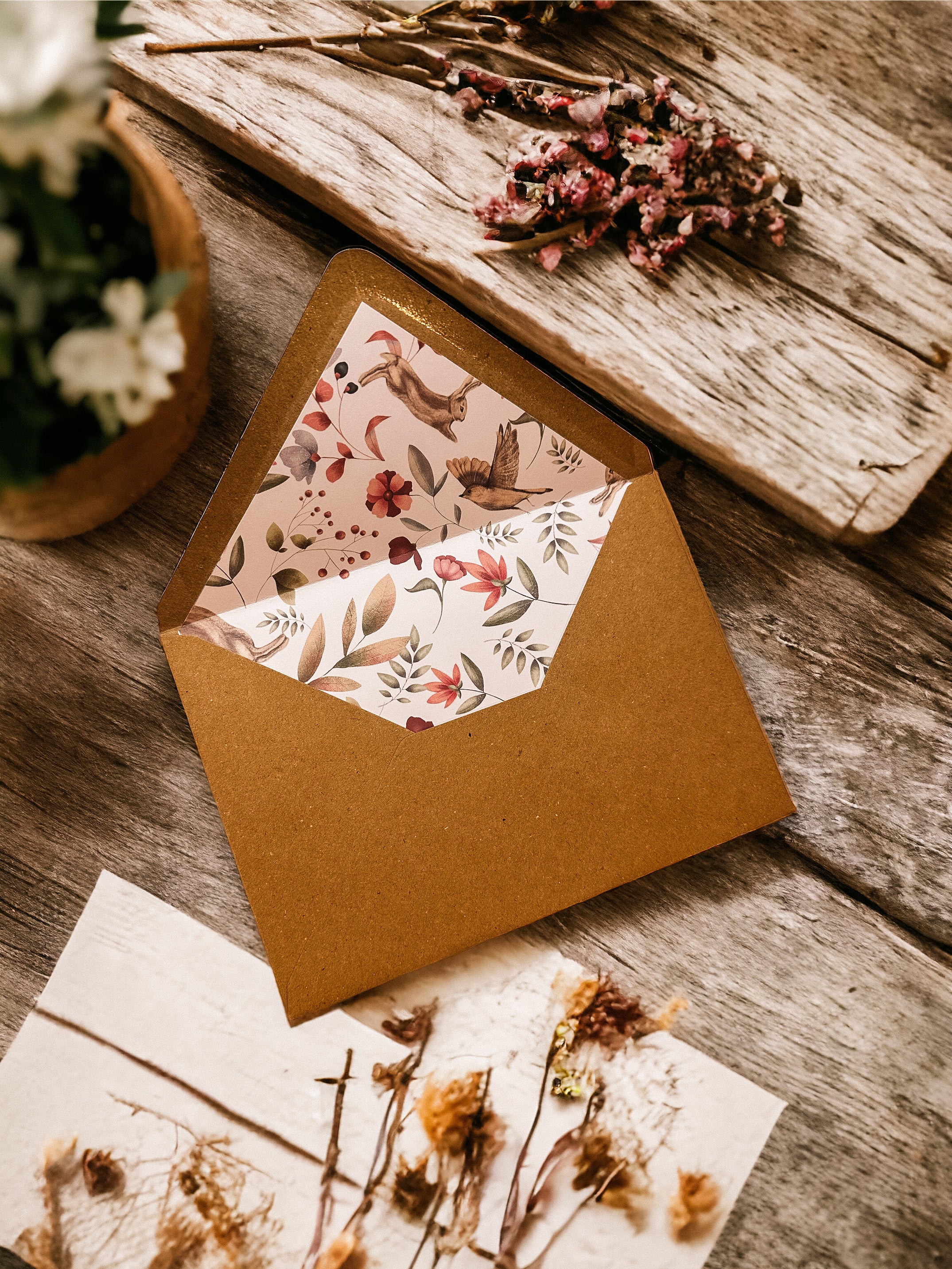 Envelope Liner - Woodland 1