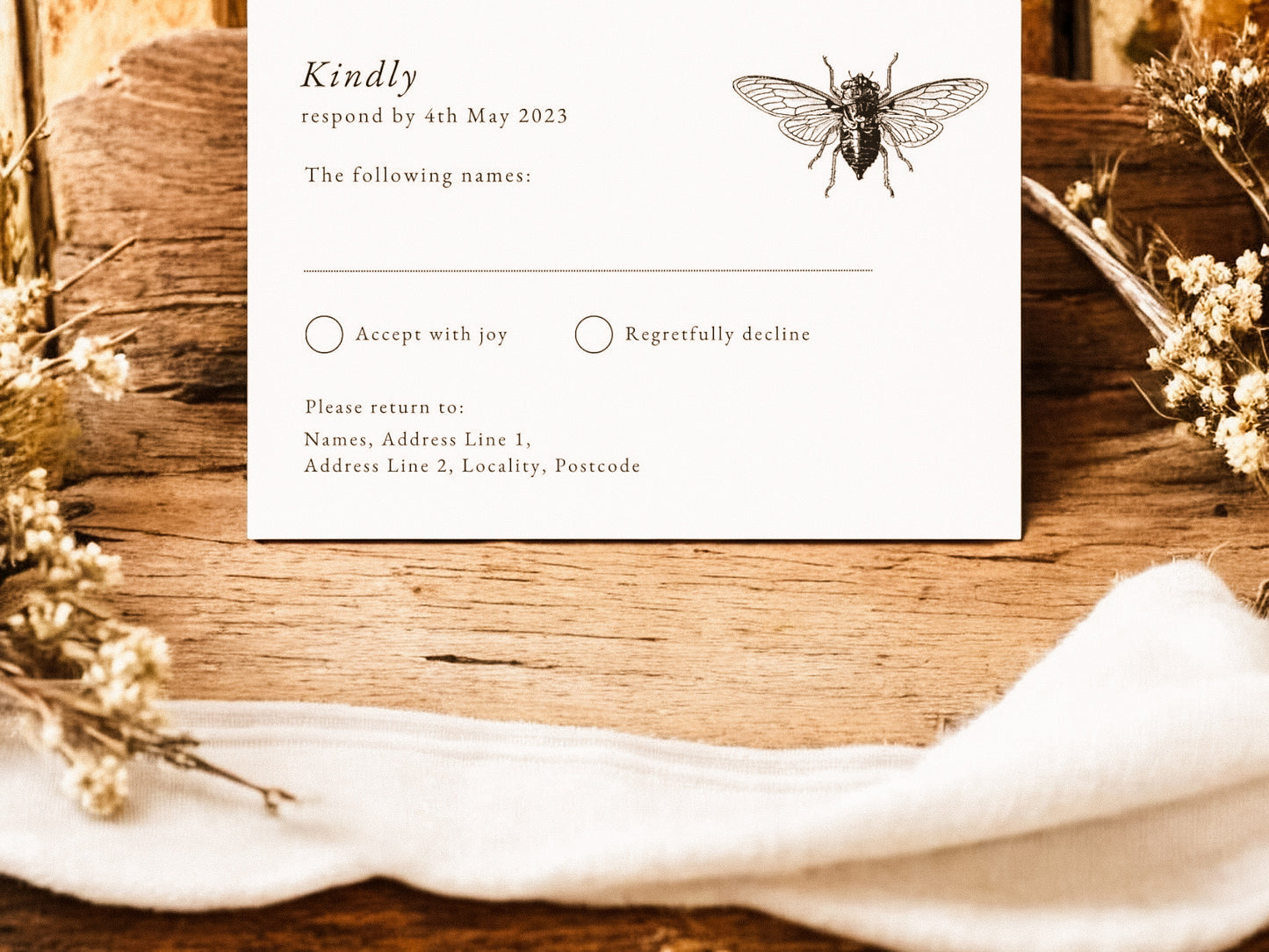Minimalistic Bee