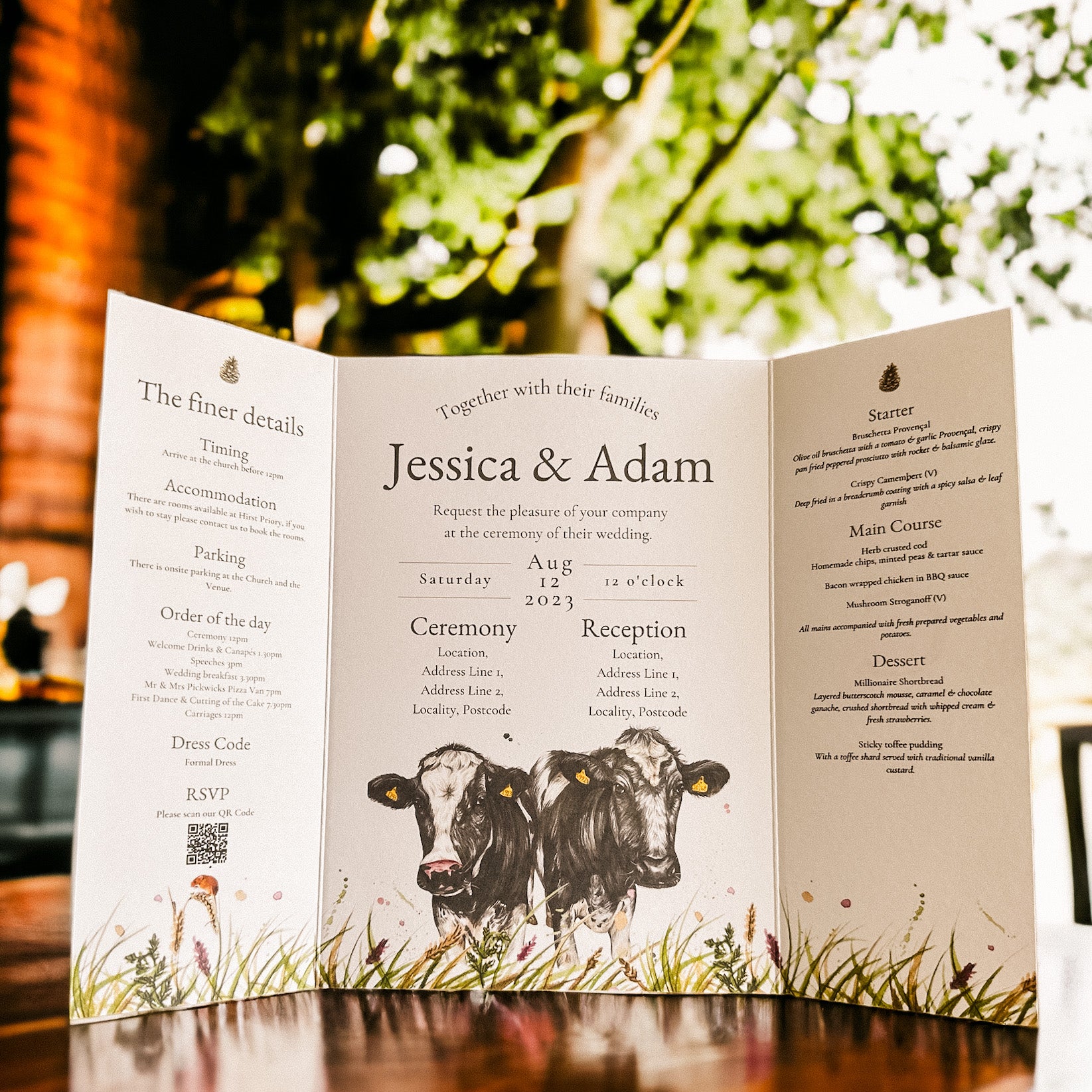 Holstein Friesian/Dairy Cow Gatefold