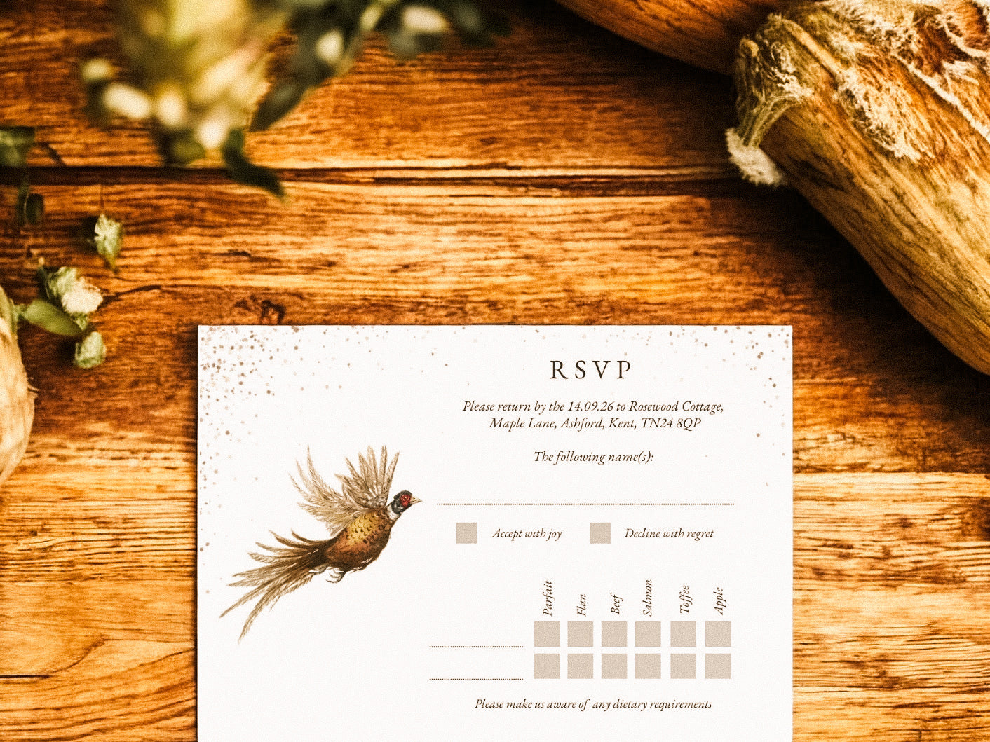 Sparkle Drop & Game Bird