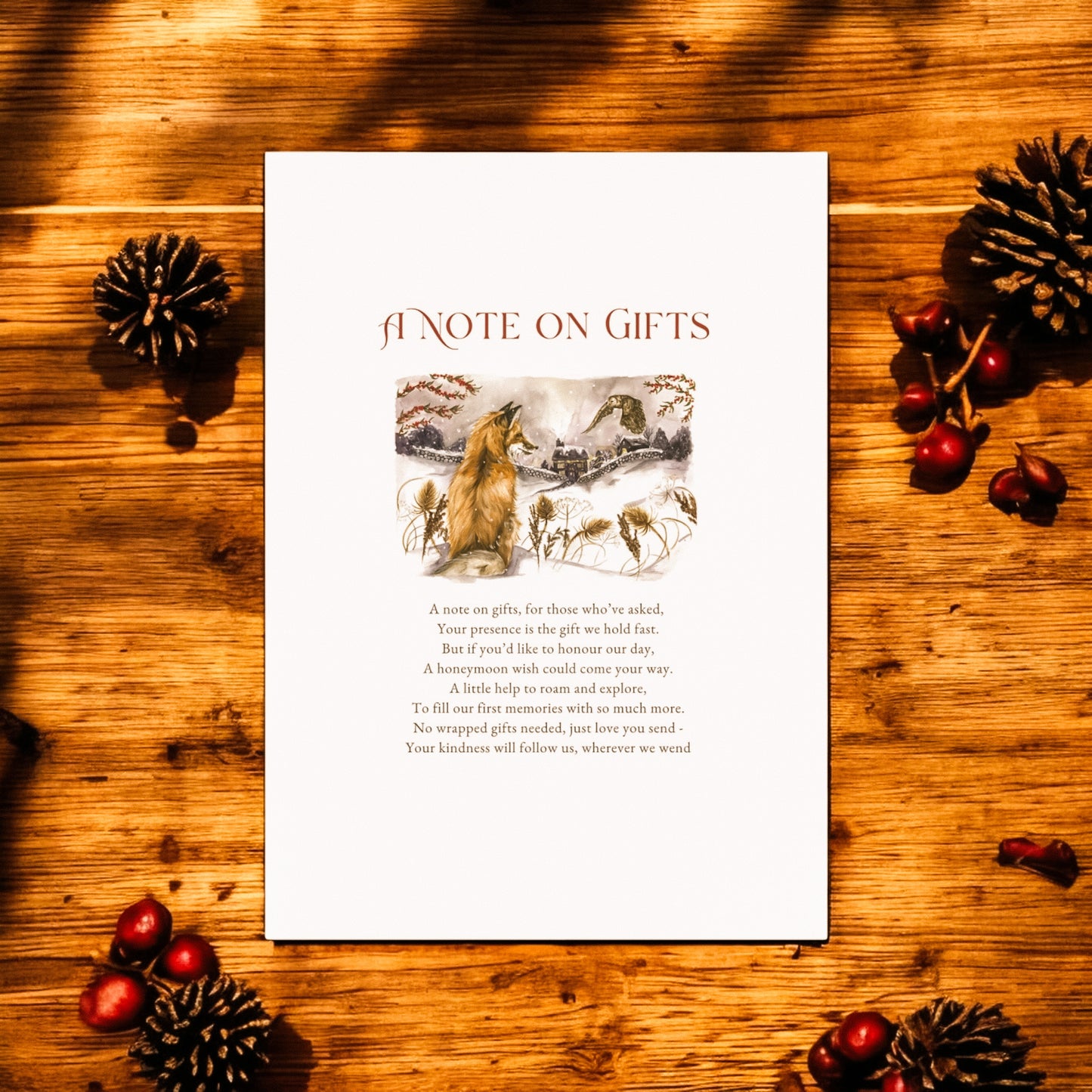 Winter Fox & Owl - Full Range