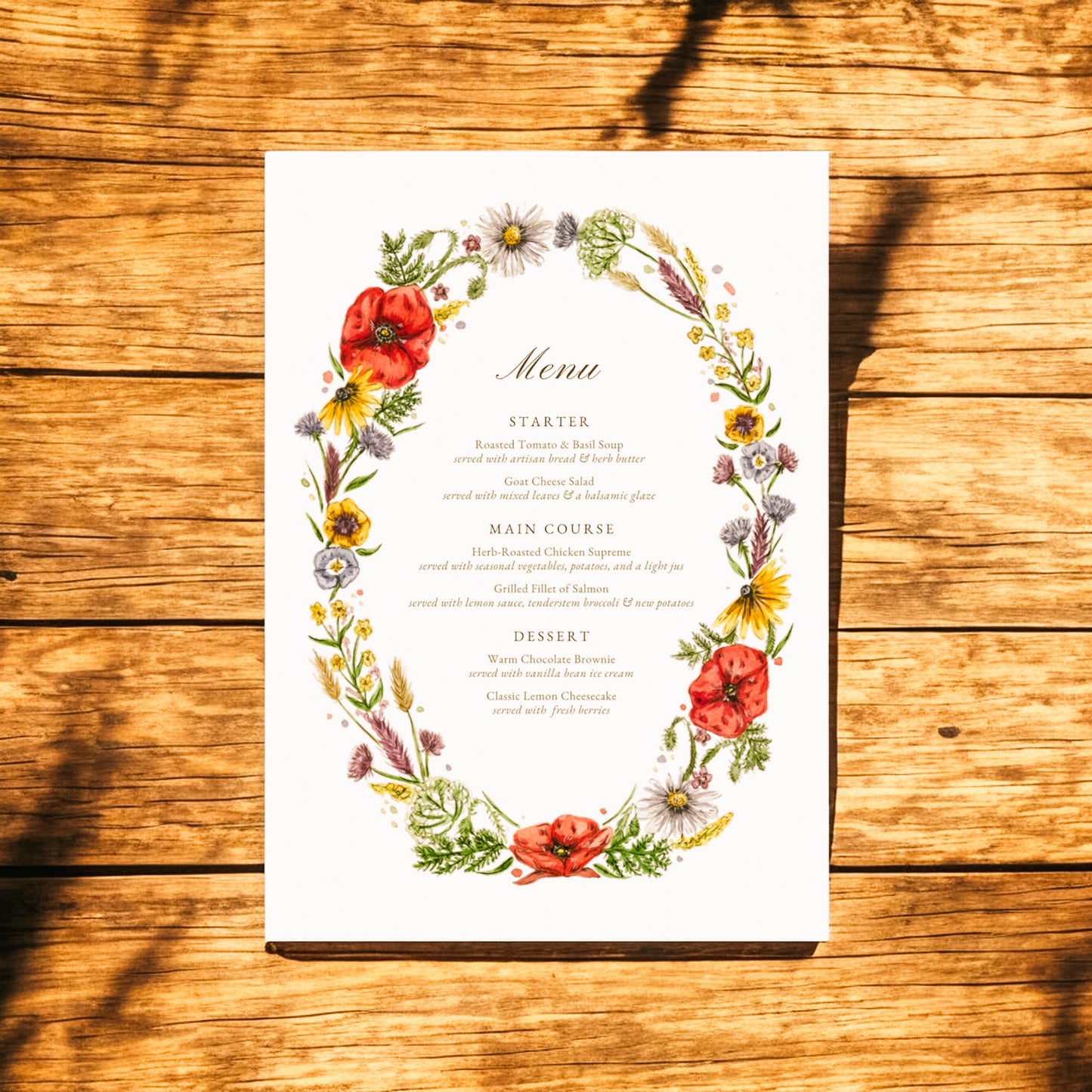 Wildflower Wreath V2 (Summer)
