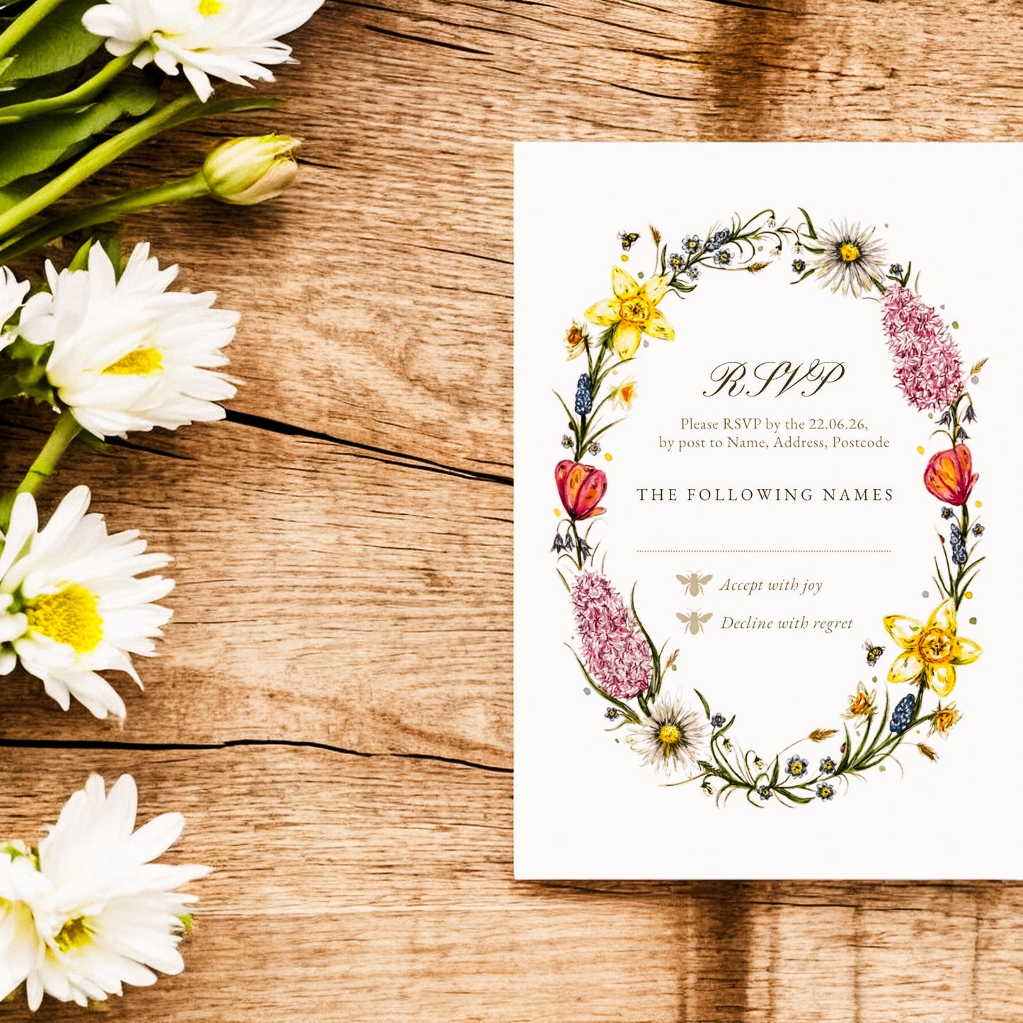 Wildflower Wreath V2 (Spring)