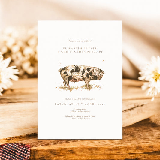 Gloucestershire Old Spot Pig