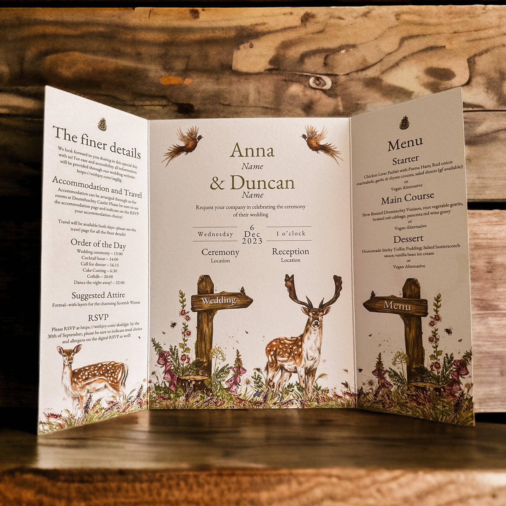 Deer Gatefold