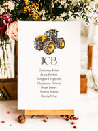 Tractor Brand Table Name Lists