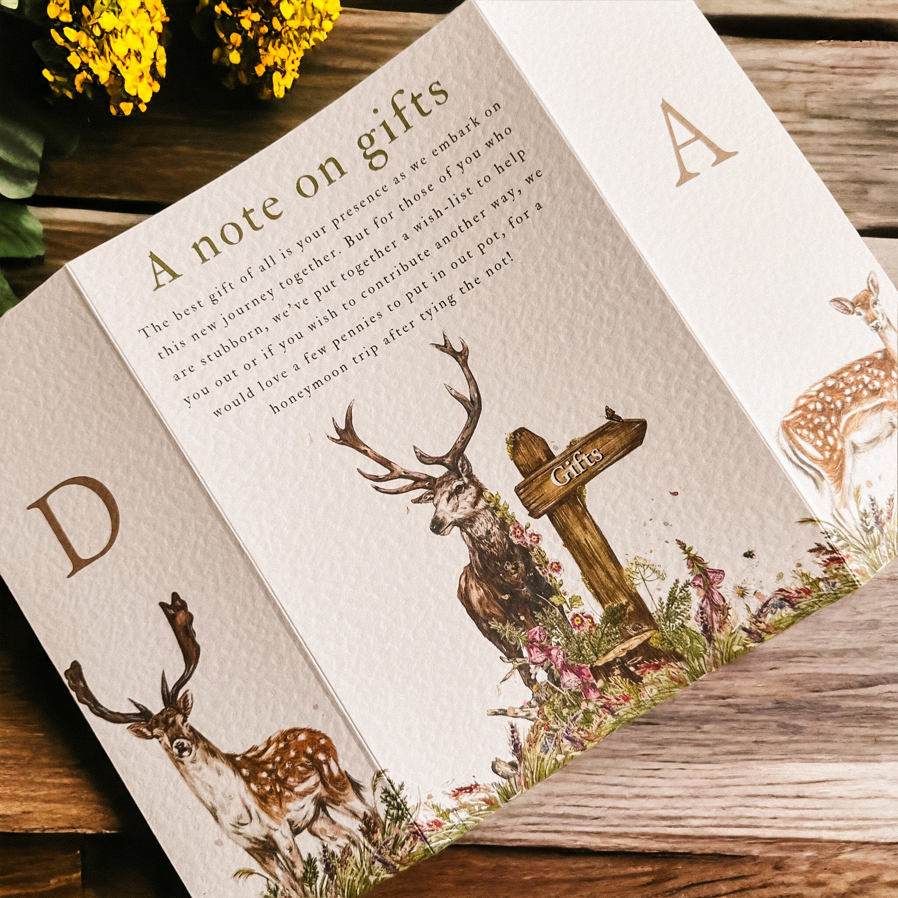 Deer Gatefold