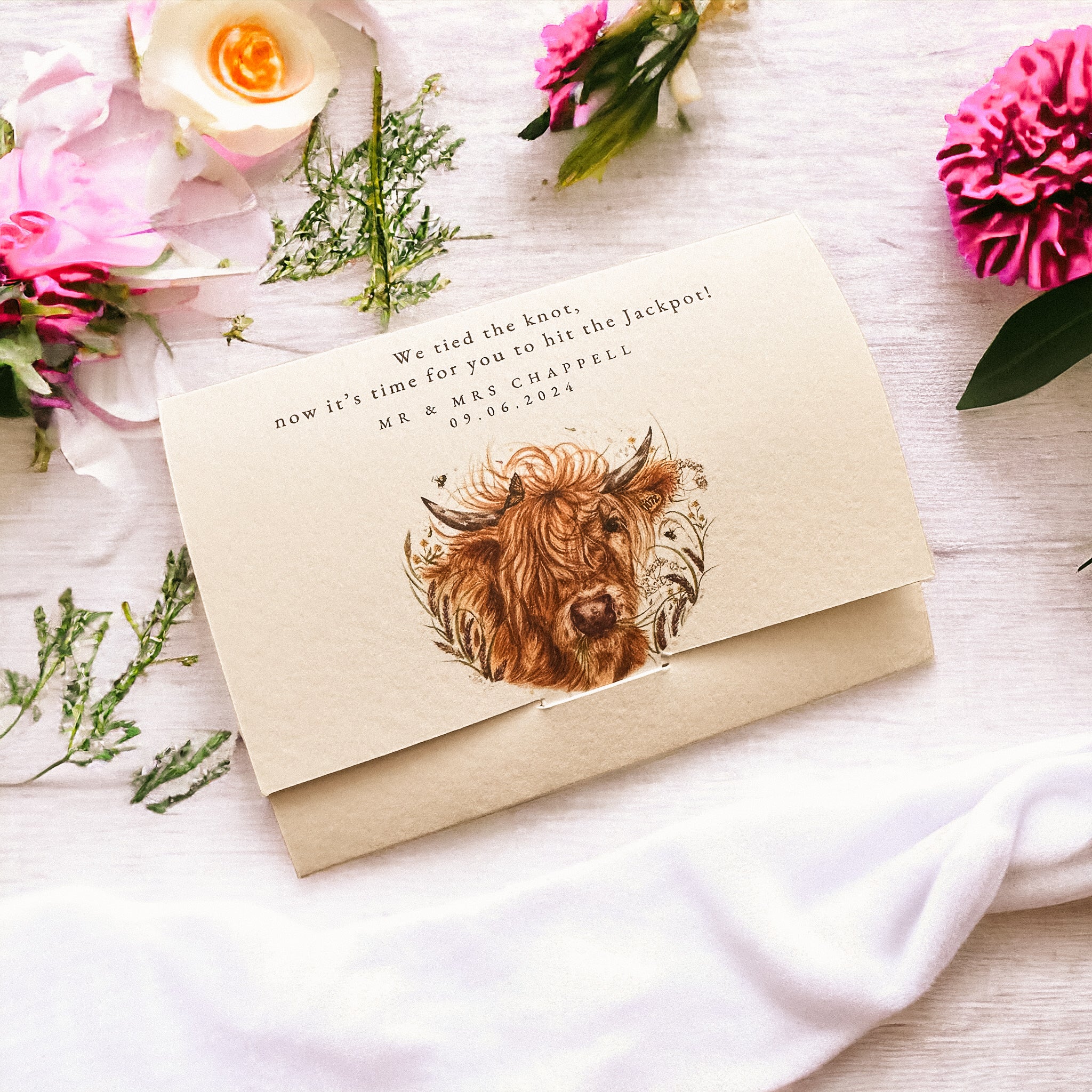 Scratch Card / Lottery Ticket Holder