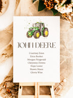 Tractor Brand Table Name Lists