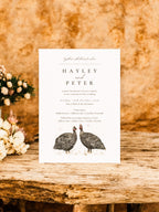 Pair of Guinea Fowl - Full Range