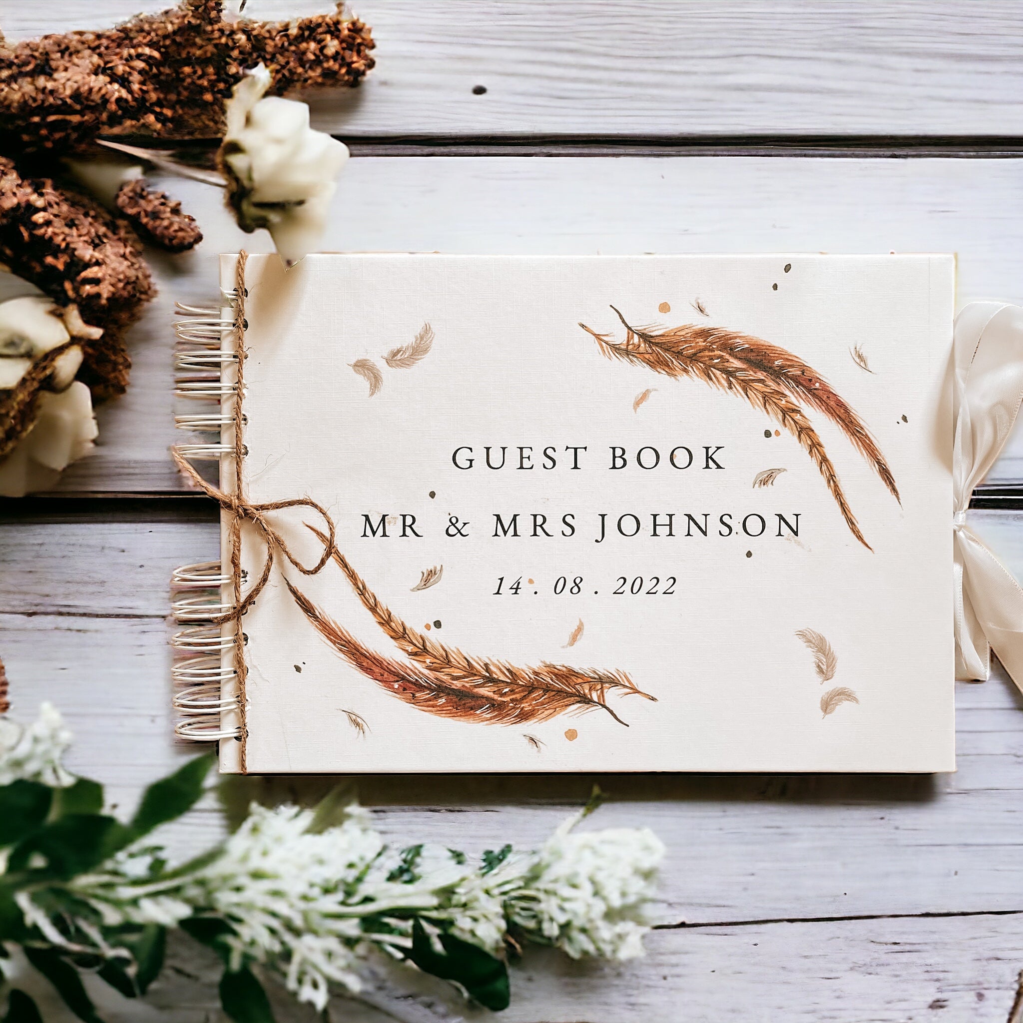 Guest Book - Feathers