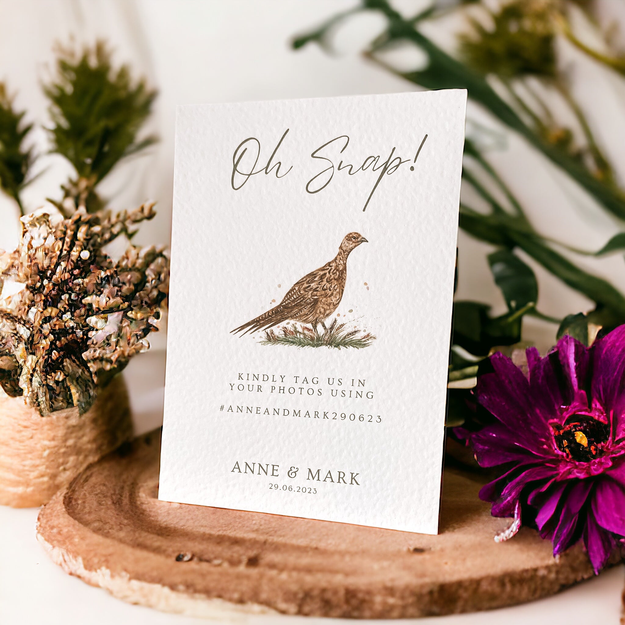 Oh Snap - Wedding Sign