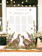 Whimsical Woodland Seating Table Plan