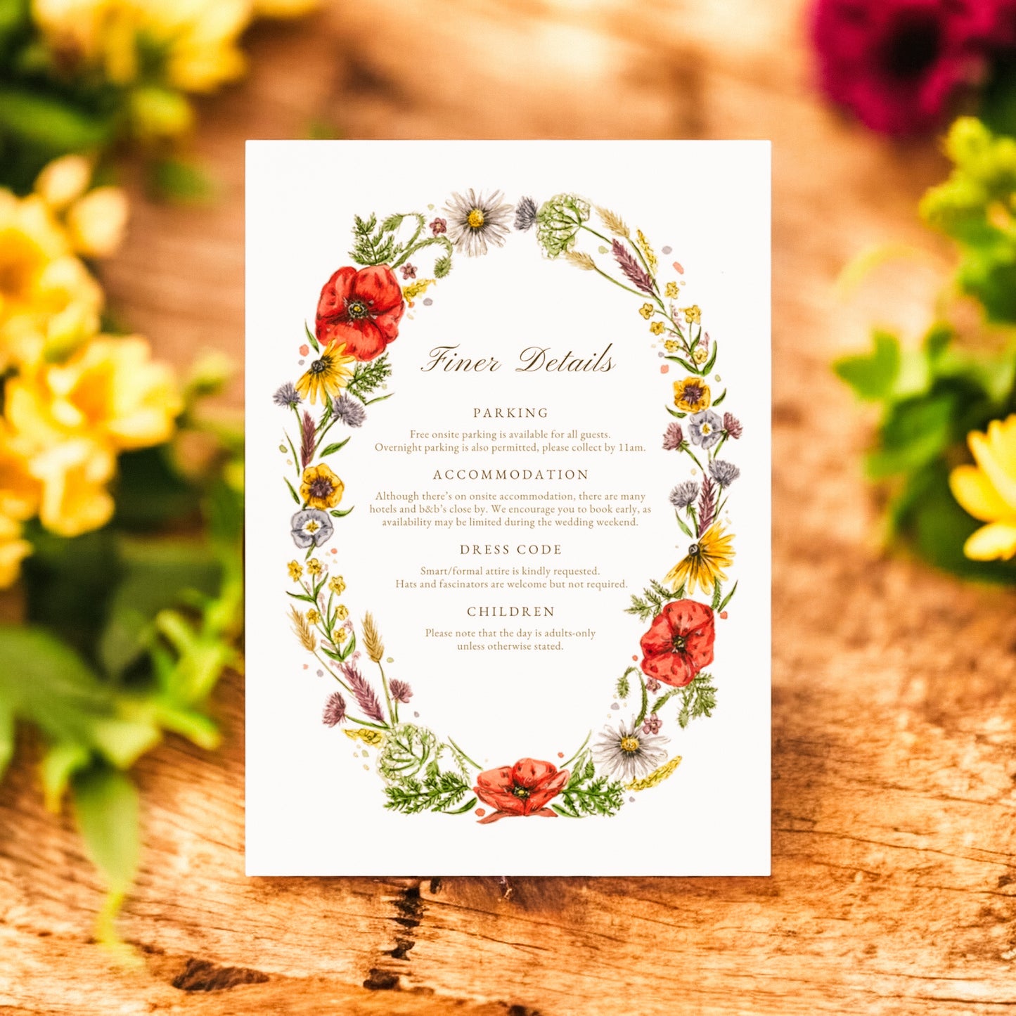 Wildflower Wreath V2 (Summer)