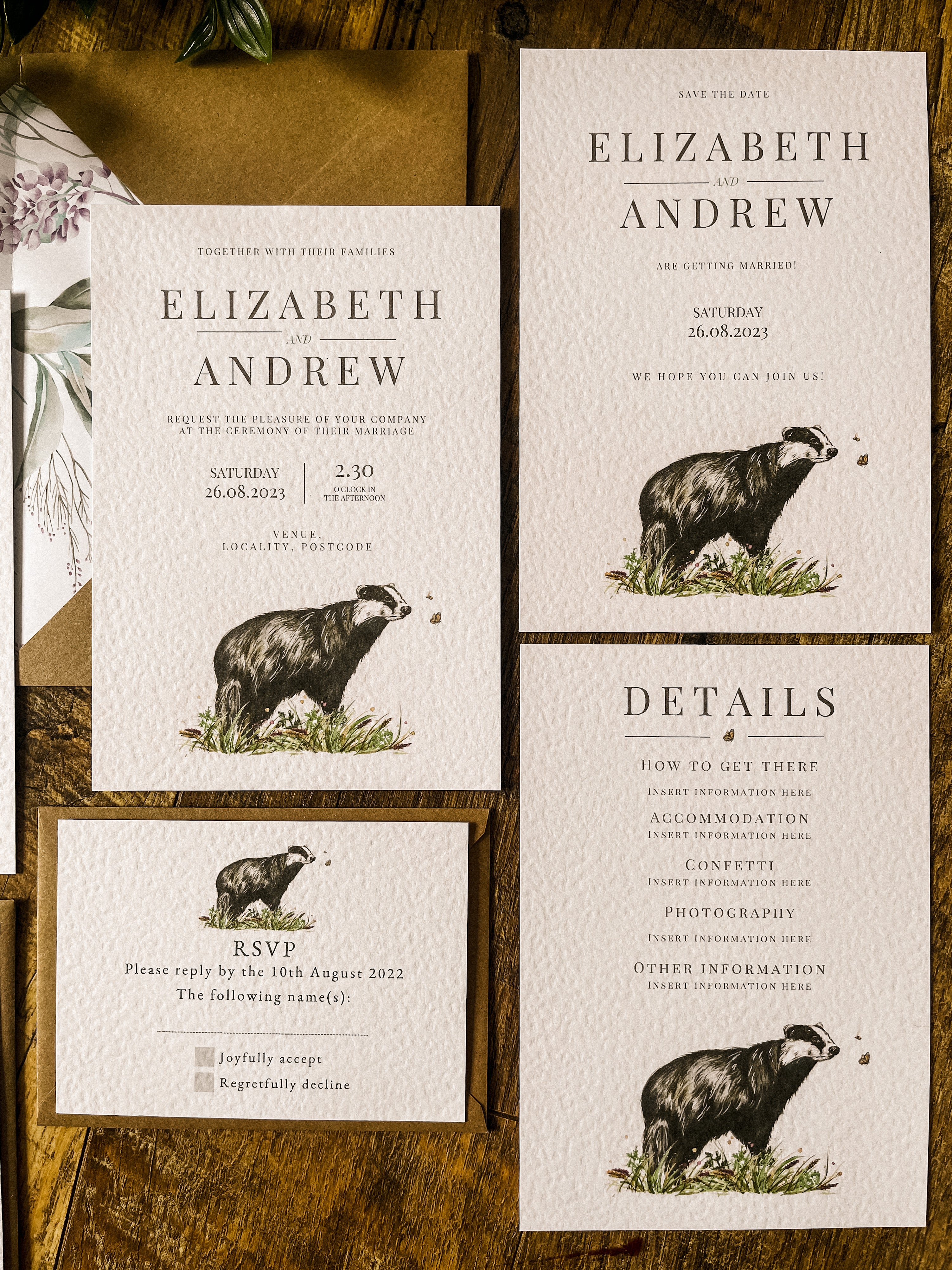 Basil the Badger - Full Range