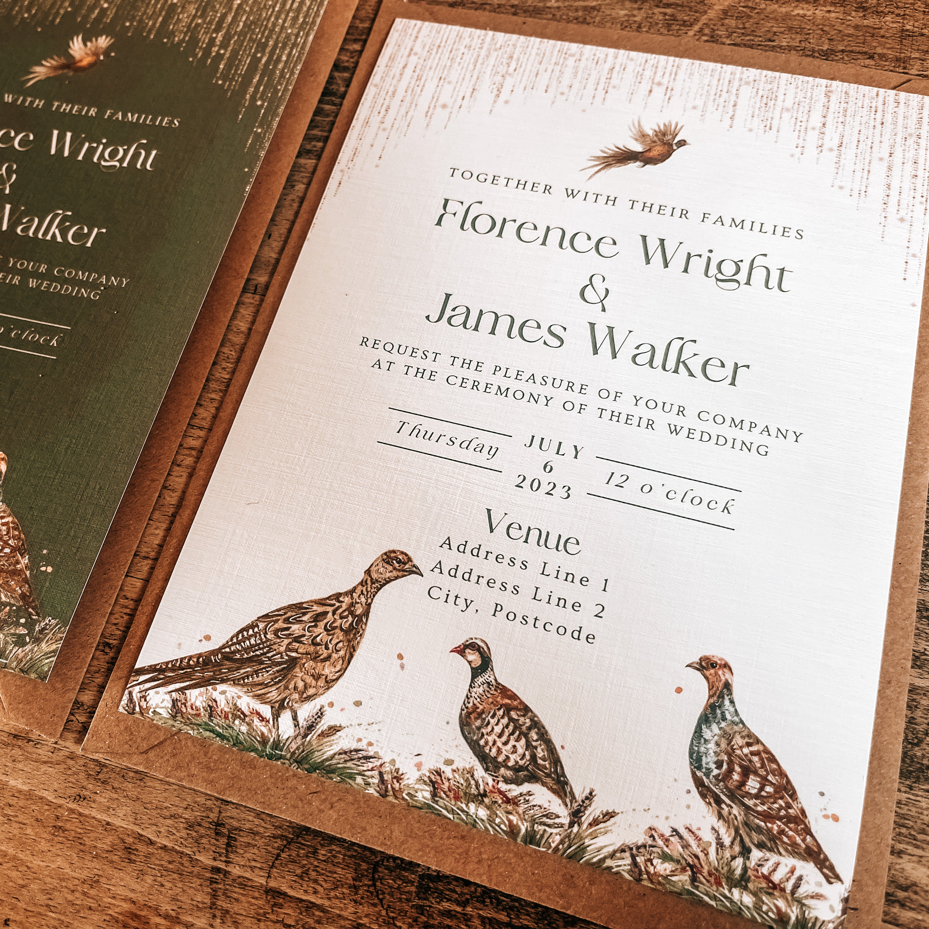 Sparkle Drop & Game Bird Range