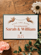 Pheasant Banner Save the Date