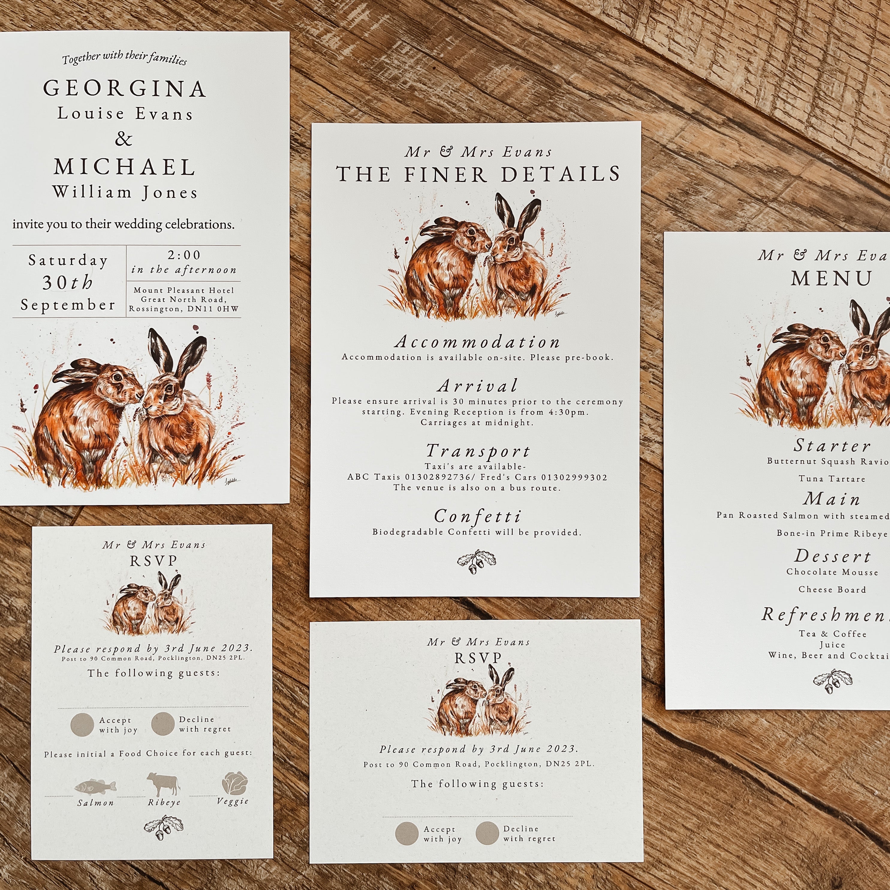 Pair of Hares - Full Range