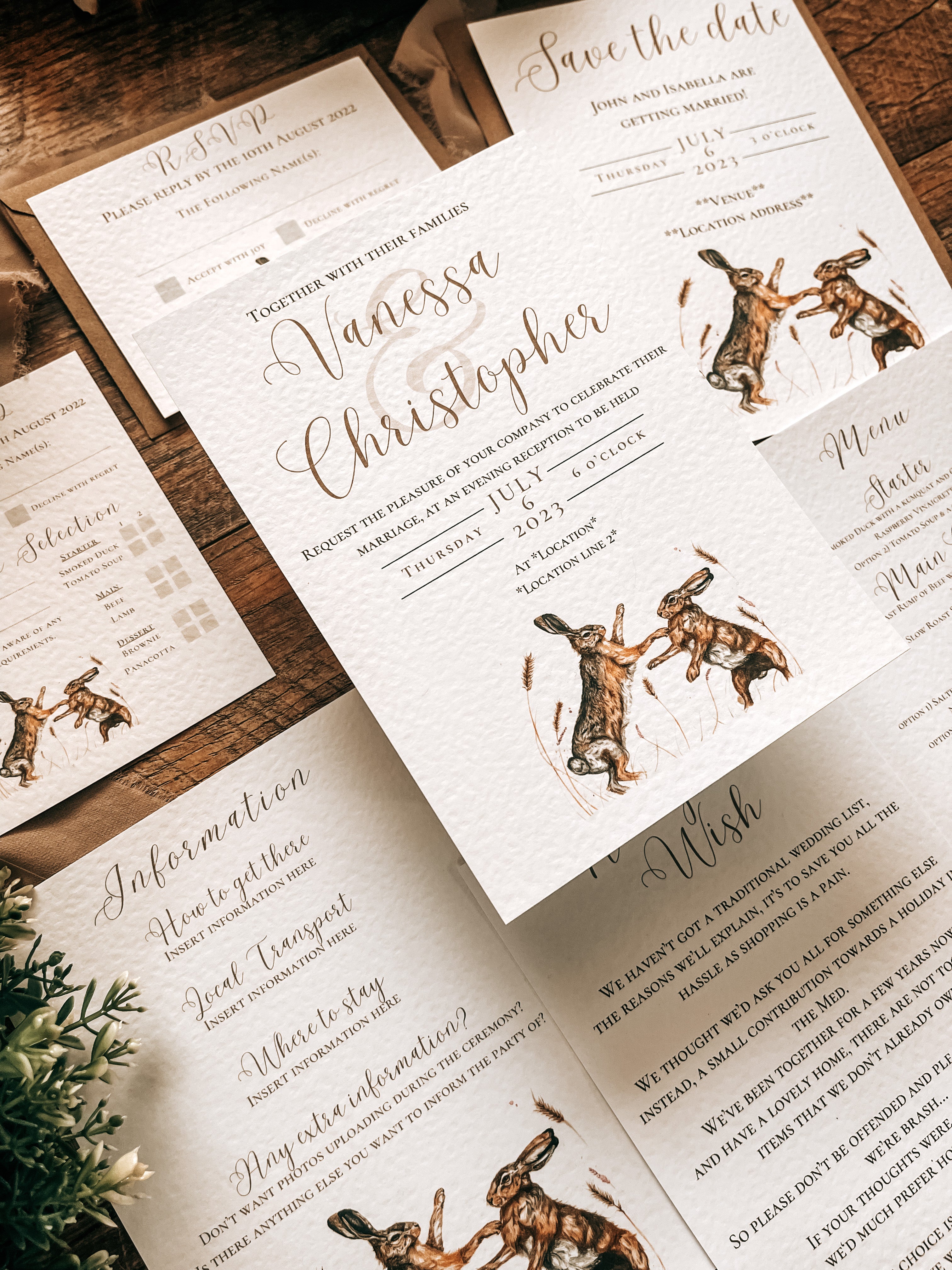 Boxing Hares - Full Range