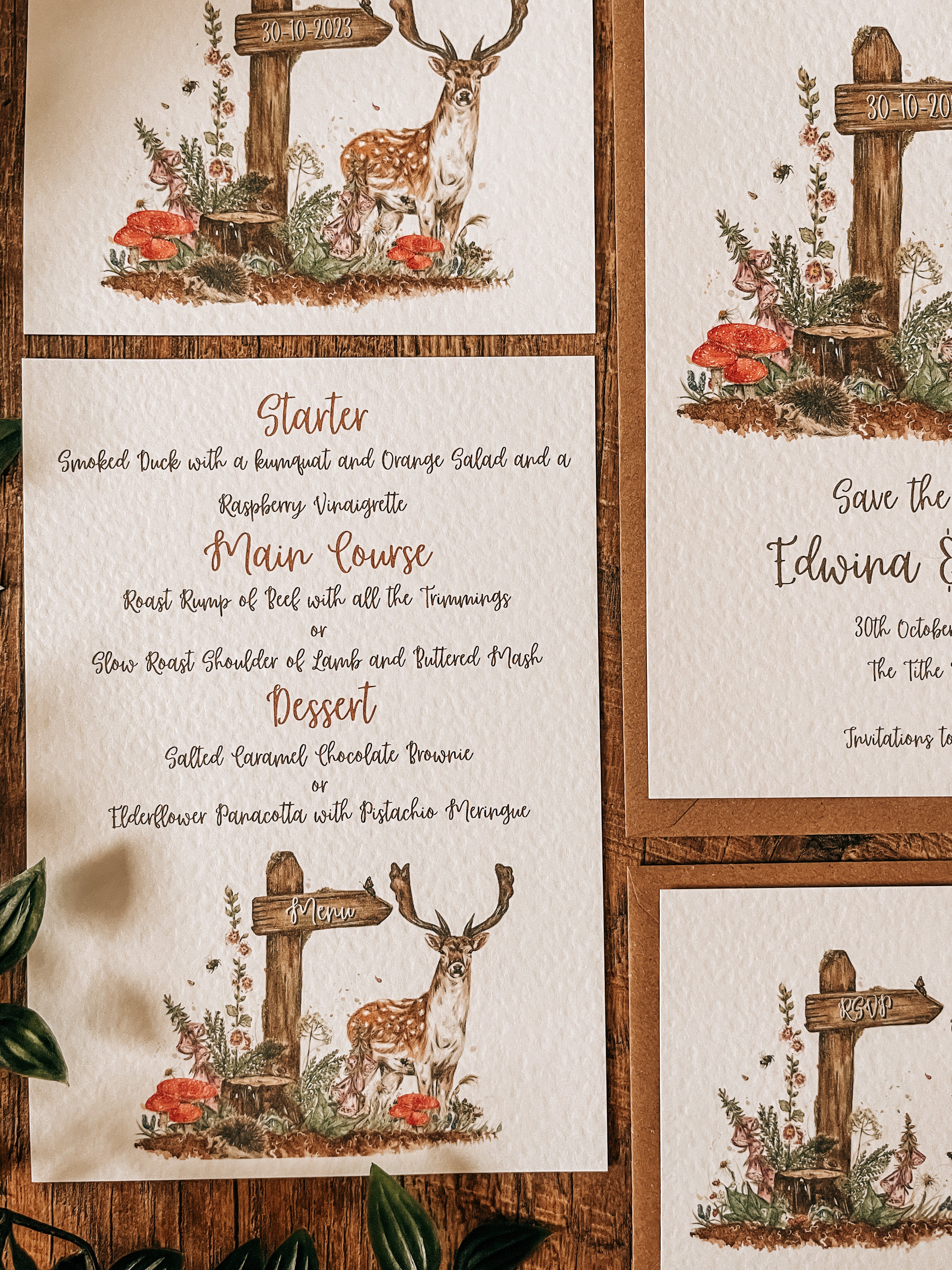 Deer & Signpost - Full Range