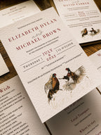 Fighting Cock Pheasants - Full Range