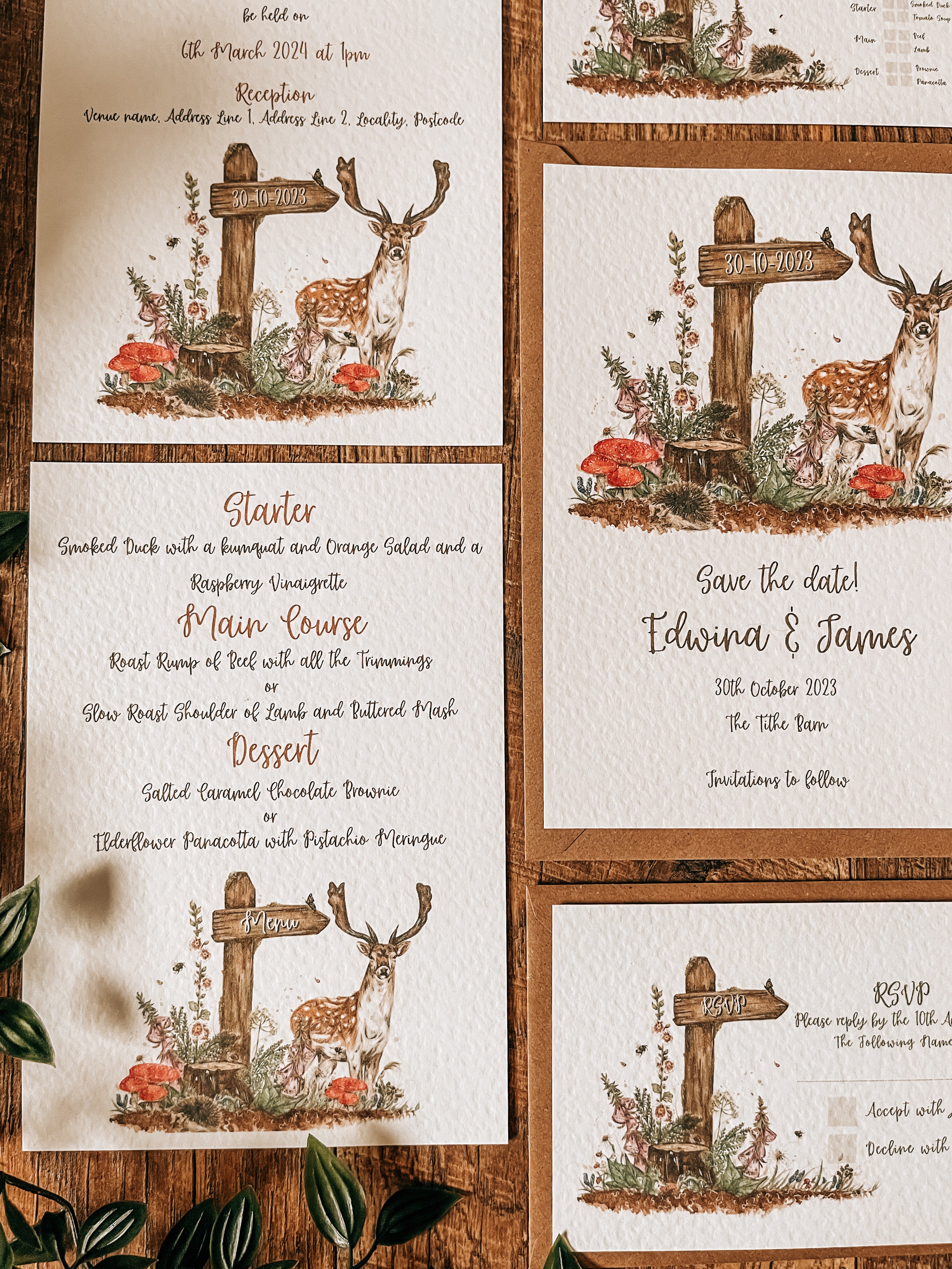 Deer & Signpost - Full Range