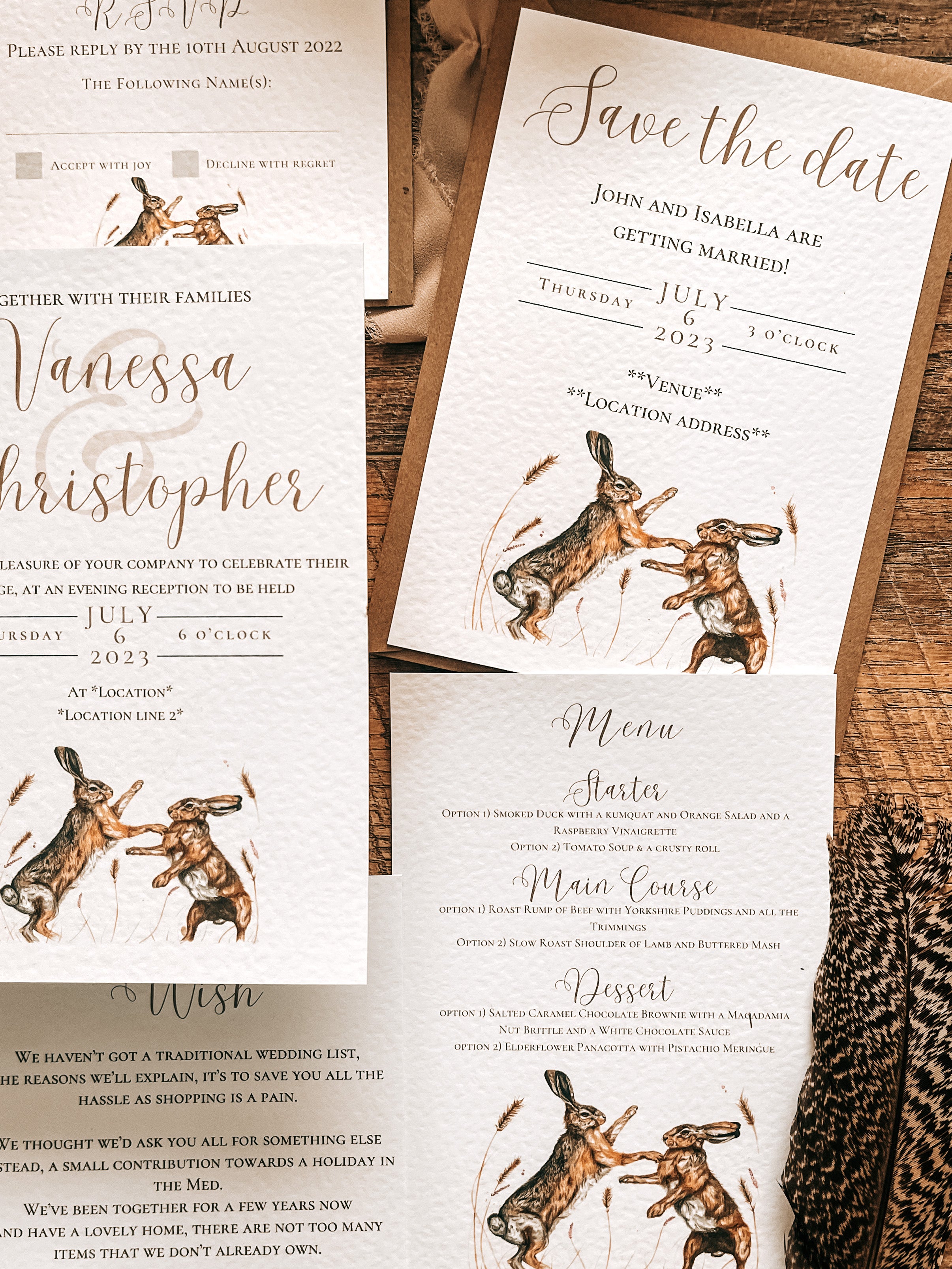 Boxing Hares - Full Range