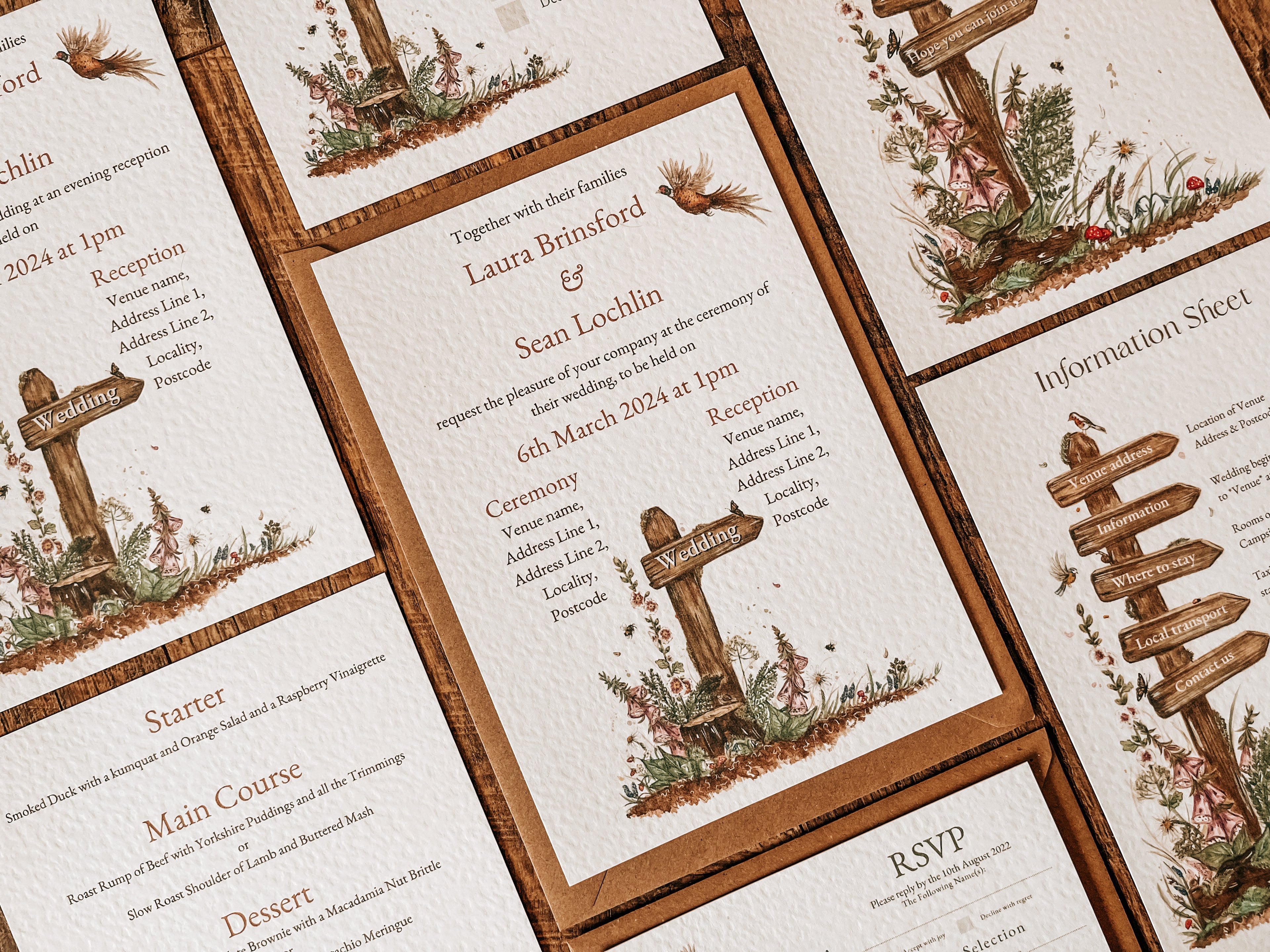 Woodland Signpost - Full Range