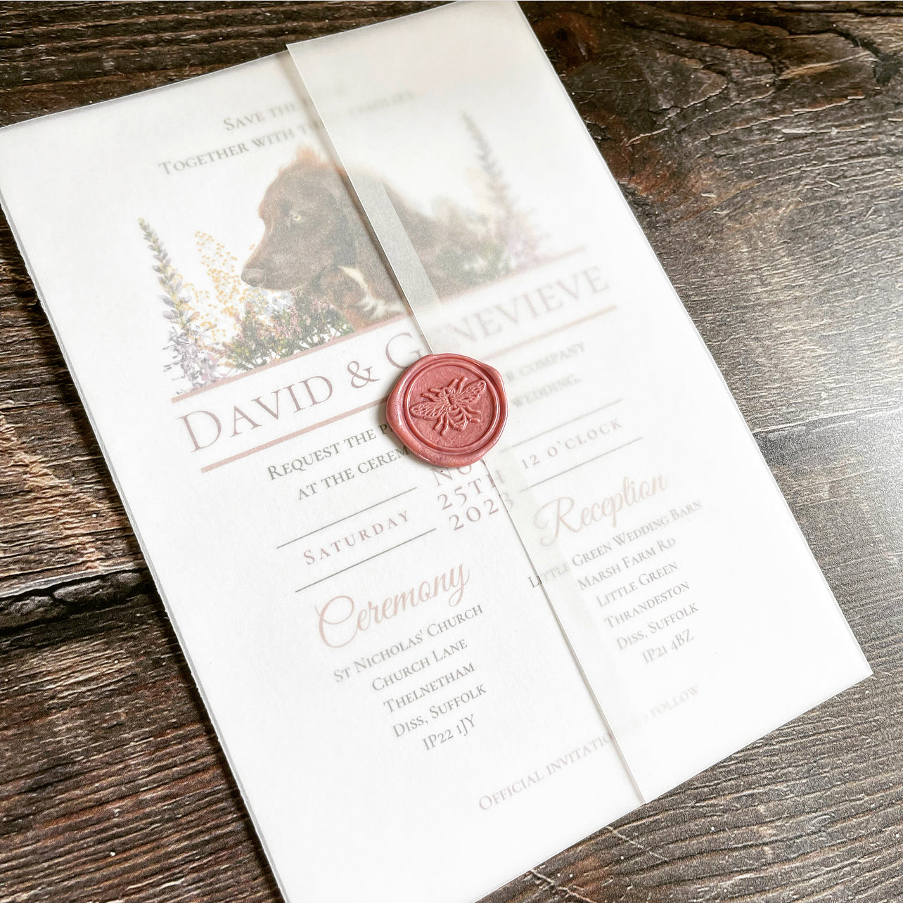 Vellum & Wax Seal