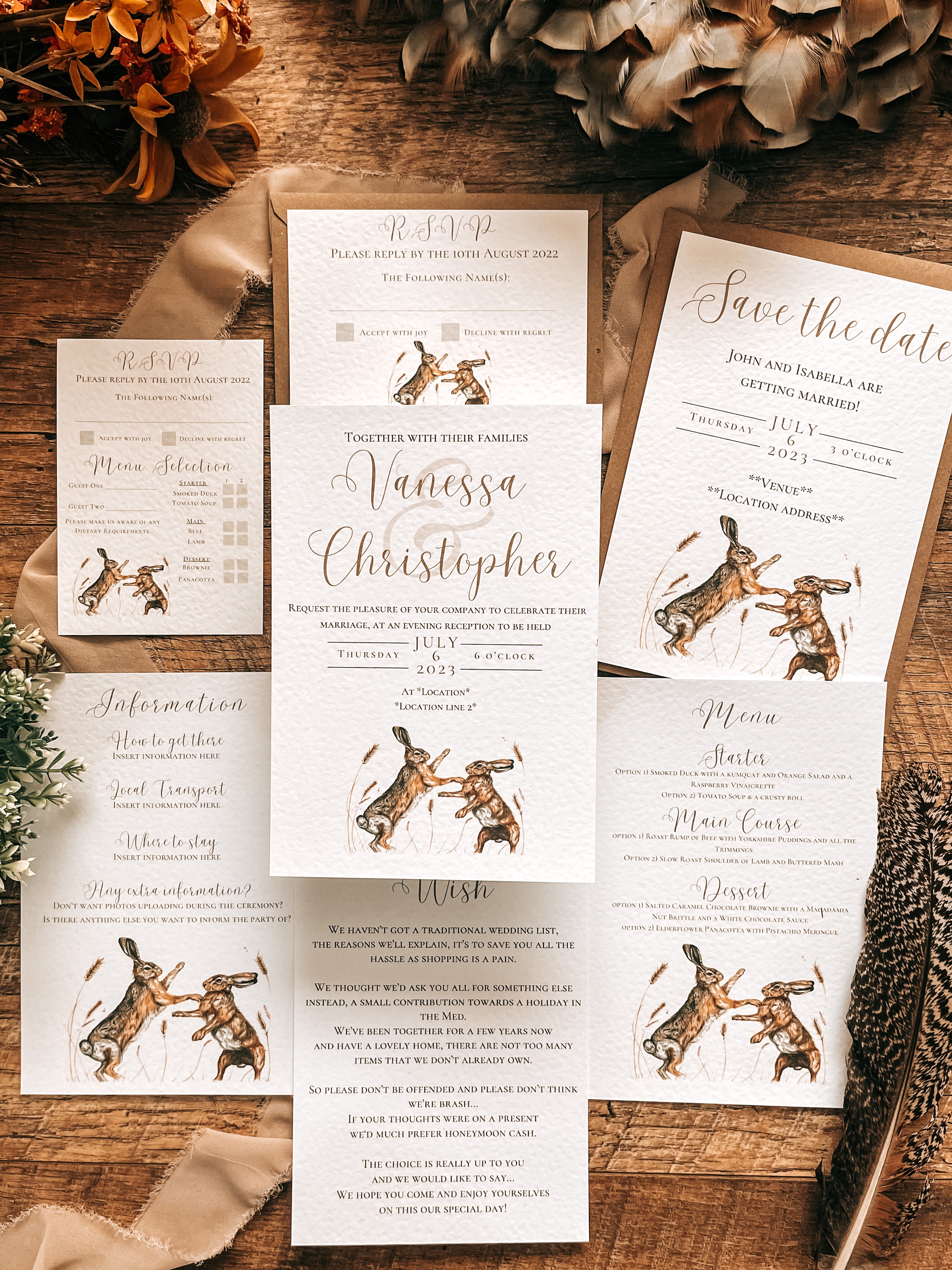 Boxing Hares - Full Range