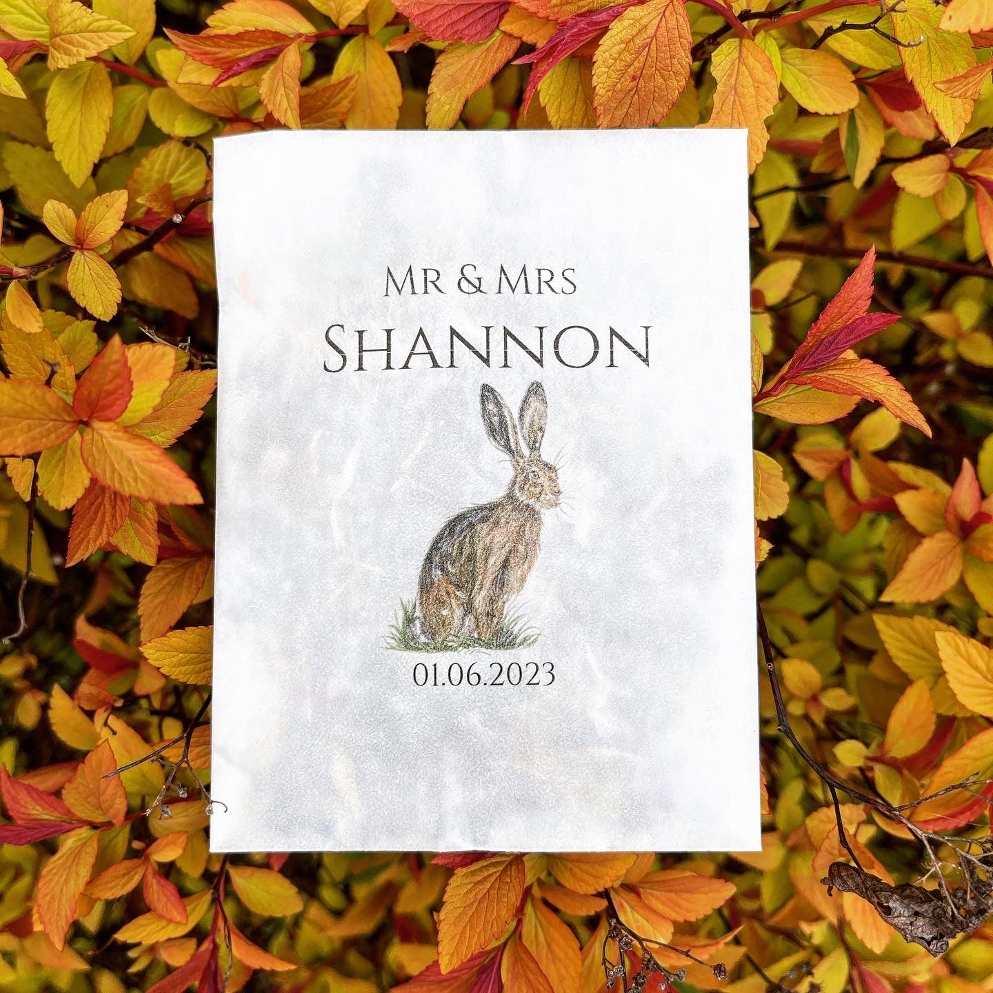 Printed Confetti Pouches - Empty